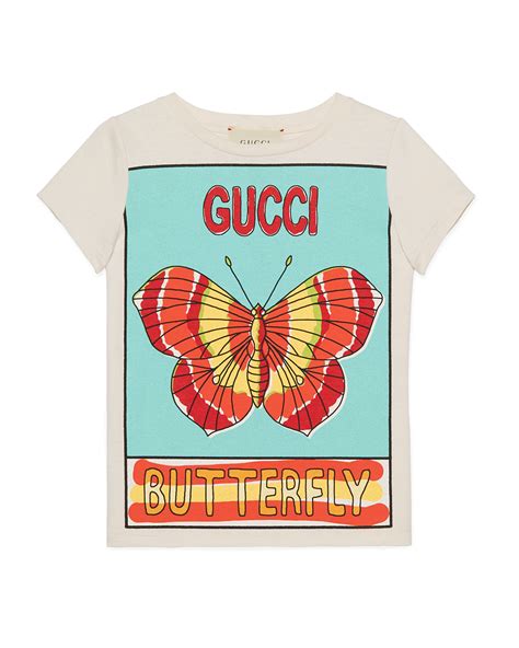 brown gucci shirt|butterfly Gucci shirt.